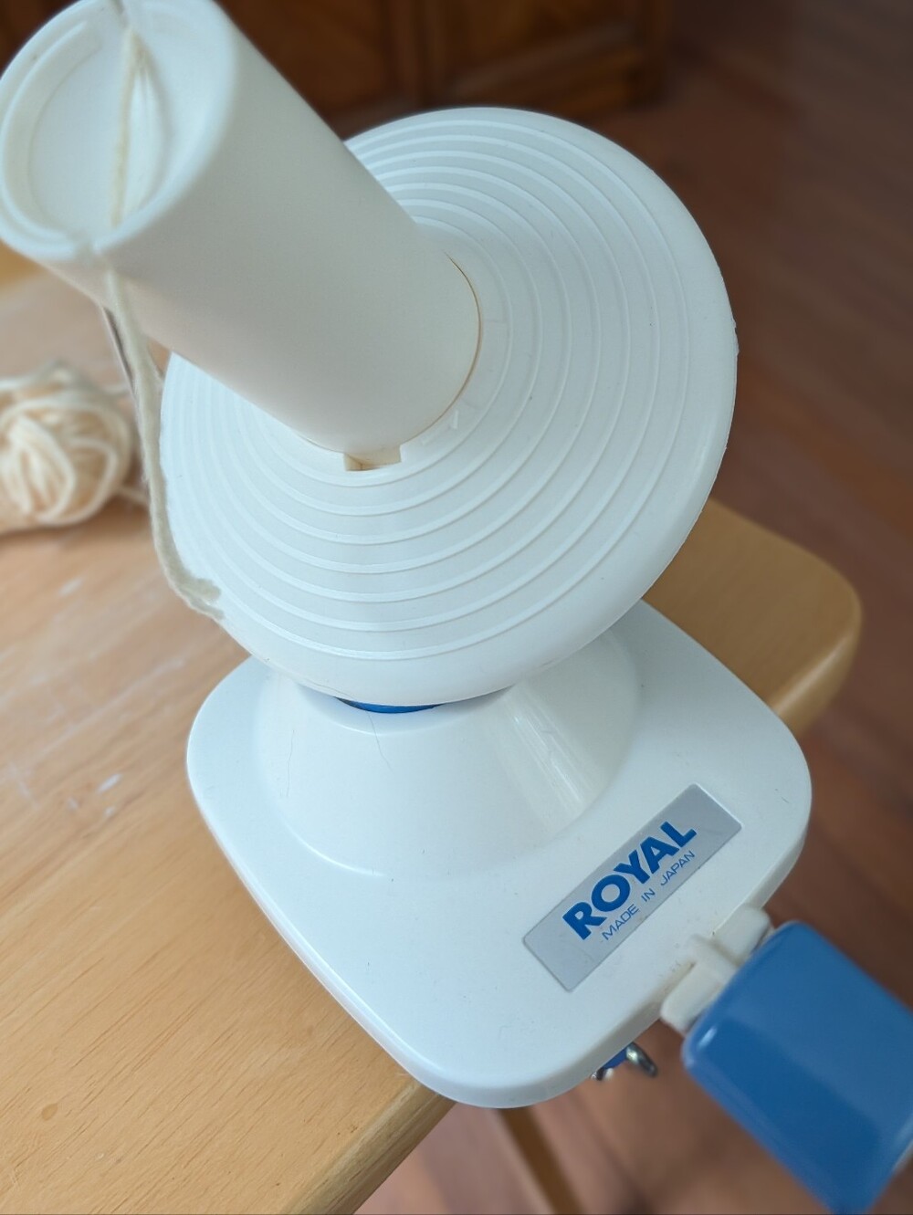 Vintage Royal Ball Winder Yarn Winding With Instructions And Box